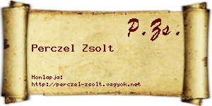 Perczel Zsolt névjegykártya